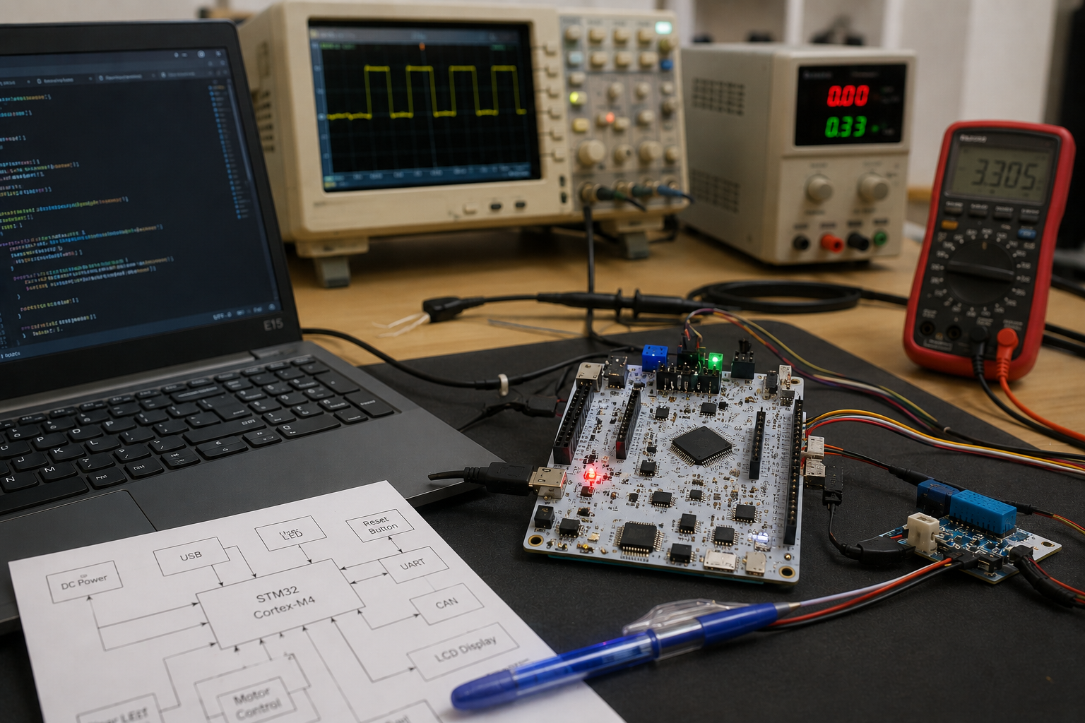 برنامه نویسی stm32